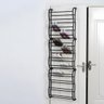 Sapateira Vertical de Parede para 36 Pares - Organize com Estilo Cor:preta - 9