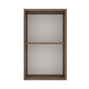 Ver imagem 2 de Armário Aéreo 40 Cm 1 Porta Rustic/Branco Veludo