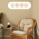 Ver imagem 6 de Adesivo Vinilico Impermeavel Hd Madeira Freijó Marfim 5m