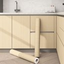 Ver mais imagens de Adesivo Vinilico Impermeavel Hd Madeira Freijó Marfim 5m