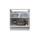 Ver imagem 3 de Balcão de Cozinha Évora Ph 3119 C/ 2 Portas S/ Tampo 80cm Branco - Herval