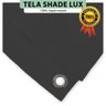 Tela Lona Preta 4x2 Metros Sombreamento Impermeável Shade Lux + Kit - 2
