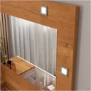 Ver imagem 3 de Penteadeira Camarim Suspensa Sofia Nature/off Whi