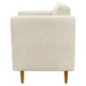 Kit 2 Poltronas Decorativa Luxo para Sala Consultório Escritório Recepção Aviv Linho Premium - 6