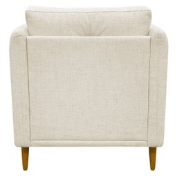 Kit 2 Poltronas Decorativa Luxo para Sala Consultório Escritório Recepção Aviv Linho Premium - 8