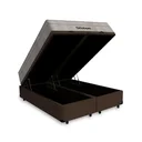 Ver imagem 3 de Cama Box Baú Airtech King + Colchão de Molas Ensacadas - Ortobom - Spring - 193x203x67cm