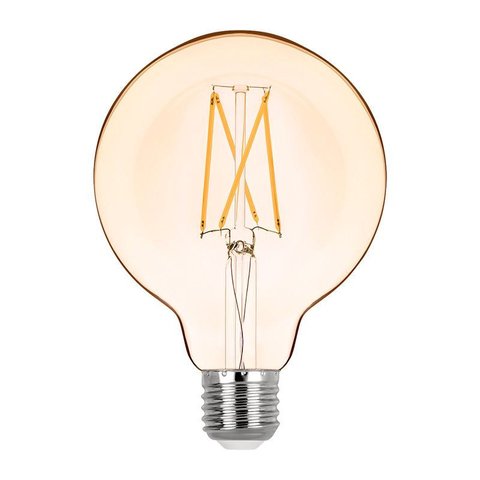 Lâmpada Filamento Led Balloon Vintage G95 2w Âmbar 200lm-stella