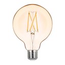 Ver imagem 1 de Lâmpada Filamento Led Balloon Vintage G95 2w Âmbar 200lm-stella