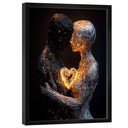 Ver imagem 1 de Quadro Decorativo Casal Fios de Metal