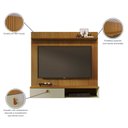 Ver imagem 6 de Painel Suspenso com Prateleira 141cm Iris 292 Madetec