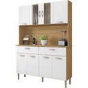 Ver imagem 2 de Kit Cozinha 8 Portas e 2 Gavetas Freijó Supremo Pan Kits Paraná
