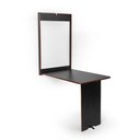Ver imagem 1 de Mesa de Parede Retrátil Compacta Cozinha Apartamento Loft Preta