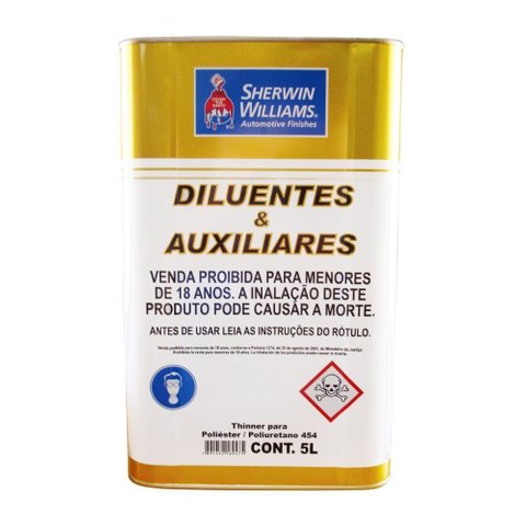Thinner Pu 5l Lazzuril 454