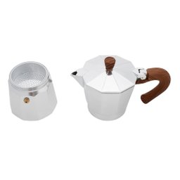 Cafeteira Italiana C/ Alça Bambu 6 Xíc - Mimo Style - 3