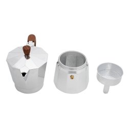 Cafeteira Italiana C/ Alça Bambu 6 Xíc - Mimo Style - 4