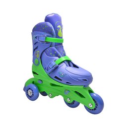 Patins 2 em 1 Quadriline Dragão M (33-36) Bel - 5