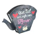 Ver imagem 2 de Porta Filtro em Madeira para Coador de Café Decor - Café com Amor
