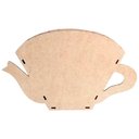 Ver imagem 5 de Porta Filtro em Madeira para Coador de Café Decor - Café com Amor