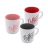 CJ DE CANECA DE PORCELANA COFFEE TIME COR SORTIDA 180ml Pop Home R - 1