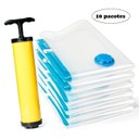 Ver imagem 2 de Kit Sacos de Armazenamento a Vácuo 60x50cm com Bomba Manual