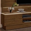 Ver imagem 3 de Rack Moderno com Painel e LED Malbec London Luapa