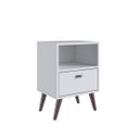 Ver imagem 2 de Mesa de Cabeceira 1 Gaveta e 1 Nicho 