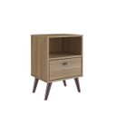 Ver imagem 2 de Mesa de Cabeceira 1 Gaveta e 1 Nicho