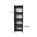 Ver imagem 5 de Armário Multiuso para Escritório 2 Portas Nápoles Espresso Móveis