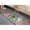 Ver imagem 2 de Cuba de Embutir Funzionale 239 Inox Acetinado - Debacco
