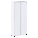 Ver imagem 1 de Armário Alto 2 Portas Pandin 80 Cm (largura) Inmetro Estrutura e Portas Aço Branco C- Chave