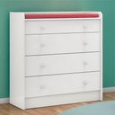 Ver imagem 3 de Cômoda Trocador Branco (2523.5)