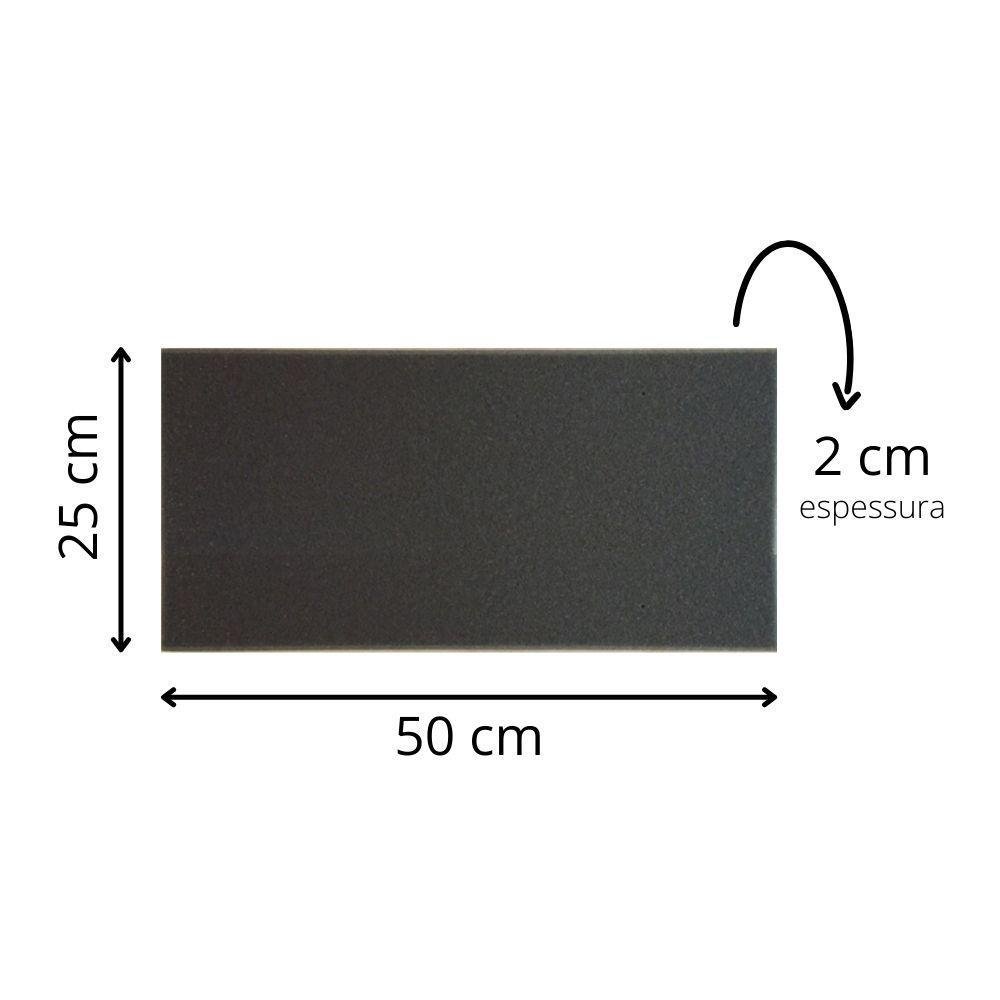 10 Painel Isolante Acústico Poliuretano Quarto Estúdio 50x25 - 5
