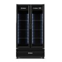 Ver imagem 2 de Cervejeiro Expositor 2 Portas de Vidro 810 Litros Full Black Ccv480 220v - Imbera