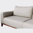 Ver imagem 3 de Sofá Living Singapura 2,00m em Chenille Bege - Home Mobily