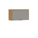 Ver imagem 2 de Armário Aéreo 80cm 1 Portas Basculante Áurea Cinamomo/Fendi