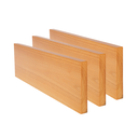 Ver imagem 2 de Prateleiras Kit com 3 Peças em Madeira Maciça em Eucalipto com Suporte Invisível 50cm X 20cm