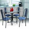 Conjunto de Cozinha Mesa Quadrada Havaí 4 Cadeiras  - 1