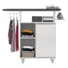 Tábua de Passar com Balcão 01 Porta Lis Branco 107 cm - D'Rossi DRossi - 4