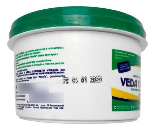 Aditivo para Concreto 500g Impermeabilizante com Tecnologia de Ponta e Alta Performance para Estrutu - 2