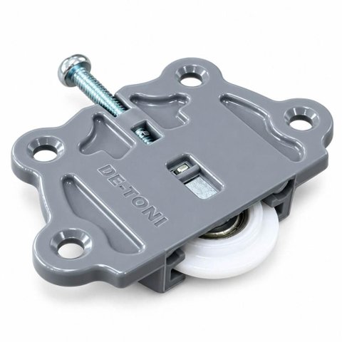 Roldana em Nylon para Portas de Correr 20kg Roupeiro Armário
