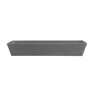 Vaso Planta Horta Jardineira Suculenta Temperos Hortaliças Floreira Rasa 100cm Polietileno BGPLASTIC - 4