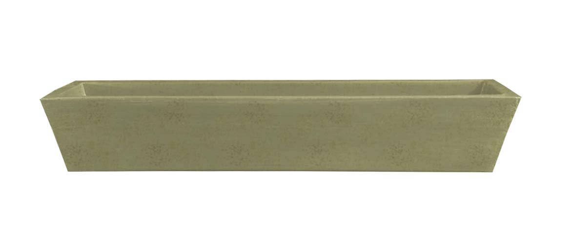 Vaso Planta Horta Jardineira Suculenta Temperos Hortaliças Floreira Rasa 100cm Polietileno BGPLASTIC - 9
