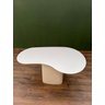 Mesa de Jantar Cone Orgânica Lui 140x90cm Offwhite - 8
