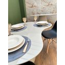 Ver imagem 6 de Mesa de Jantar Cone Orgânica Lui 140x90cm Offwhite