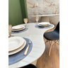Mesa de Jantar Cone Orgânica Lui 140x90cm Offwhite - 6
