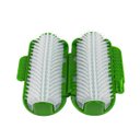 Ver imagem 6 de Coçadinha para Gatos Escova Tira Pelos Massageadora Canto de Parede:verde