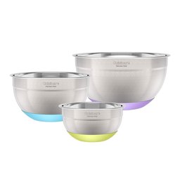 Cuisinart Conjunto de 3 Tigelas Inox com Base Antiderrapante - 3