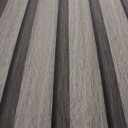 Ver imagem 4 de Papel de Parede Ripado Madeira Cinza Claro+ Cola Inclusa- Vinilico Lavável