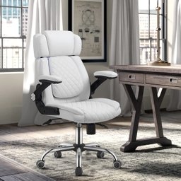 Cadeira YAMASORO Presidente Luxo em Couro  sintético Ergonômica Regulagem do Apoio de Cabeça e lomba - 5