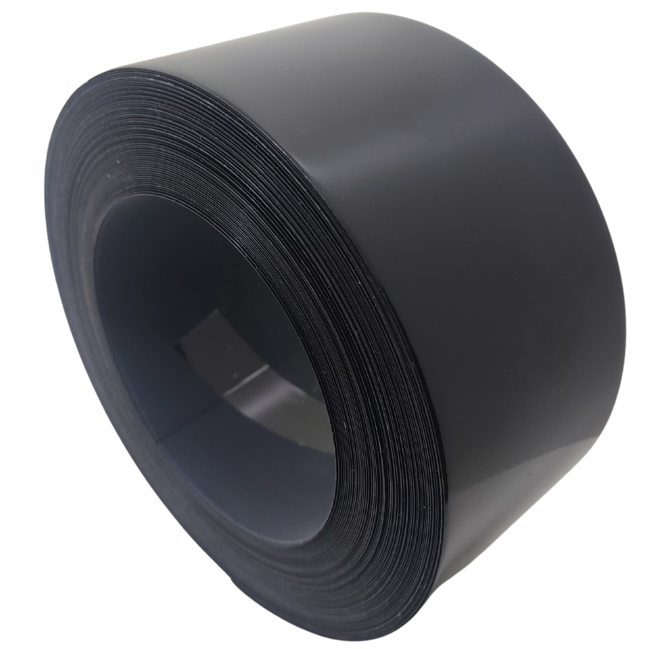 Fita de Borda para Mdf Preto Lacca Brilhante 64mm X 10m Revestimento Acabamento Moveis - 4